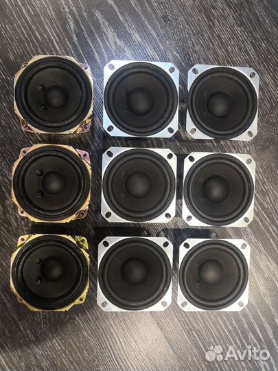 Technics/Panasonic сч/вч динамики(60вт/8ом) 8см