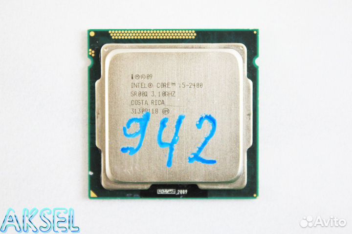 Процессор 1155 Intel Core i5 2400 4x3.10 GHz