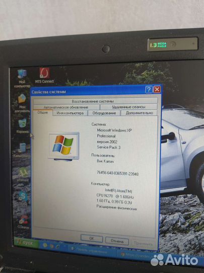 Ноутбук asus Eee PC 1000