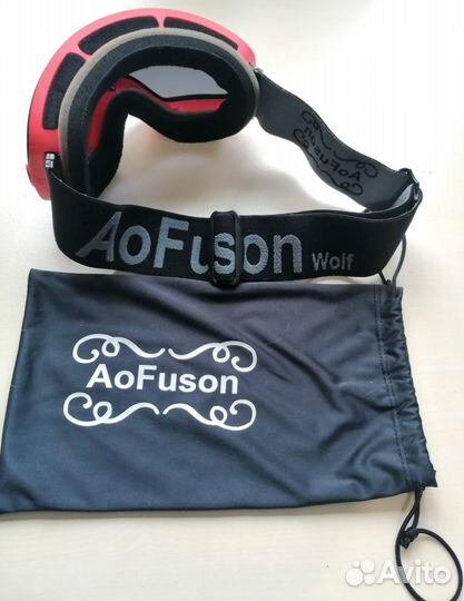 Горнолыжная маска AO Fusion wolf