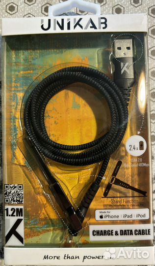 Apple iPhone USB A-Lightning, 2,4A, MFI