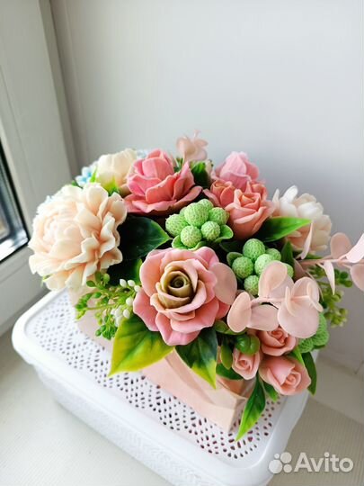 Букеты из мыла ручной работы