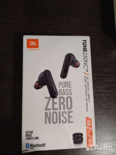 Беспроводные наушники Jbi tune 230 NC