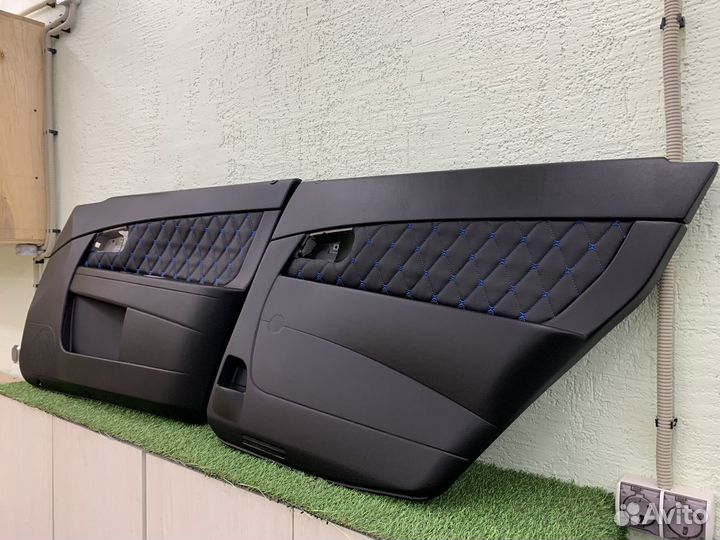 Дверные карты приора,термокожа