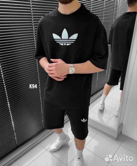 Костюм шорты и футболка мужской