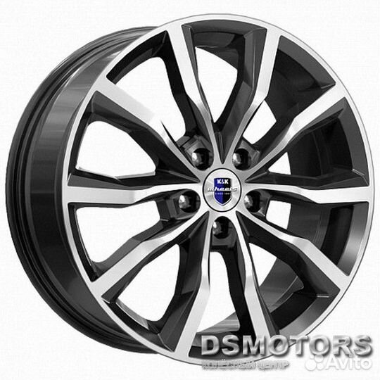 Диски Портер 7.5/18 5x100 ET38 d57.1 алмаз чёрный