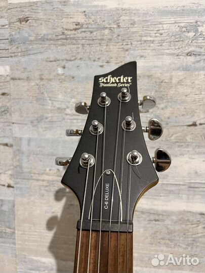 Электрогитара Schecter C-6 Deluxe с комбиком