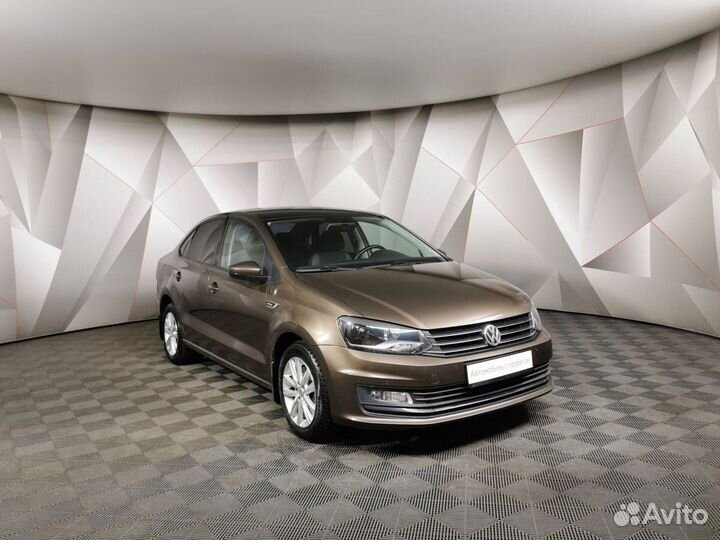 Volkswagen Polo 1.4 AMT, 2018, 110 418 км