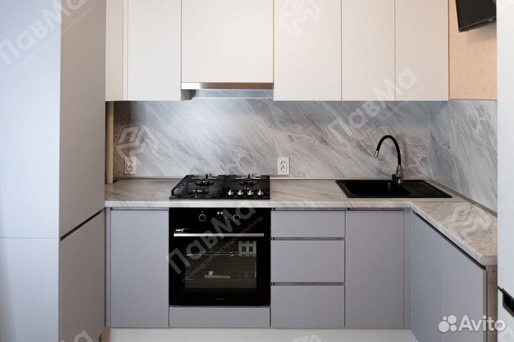 Кухонный гарнитур в стиле икеа