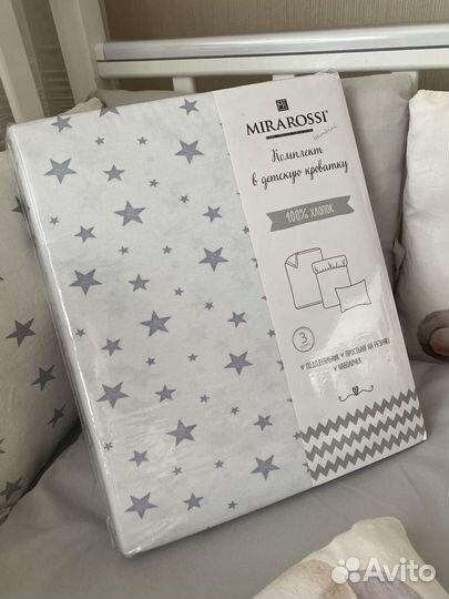 Бортики в детскую кроватку