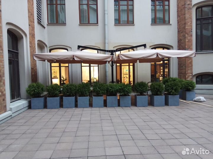 Дачный зонт