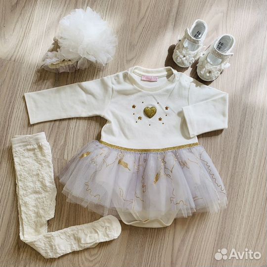 Одежда на девочку 9-12/12-18 мес
