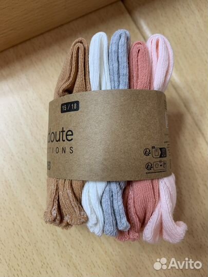 Комплект носочков на 3-9 месяцев