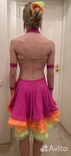 Платье для бальных танцев латина