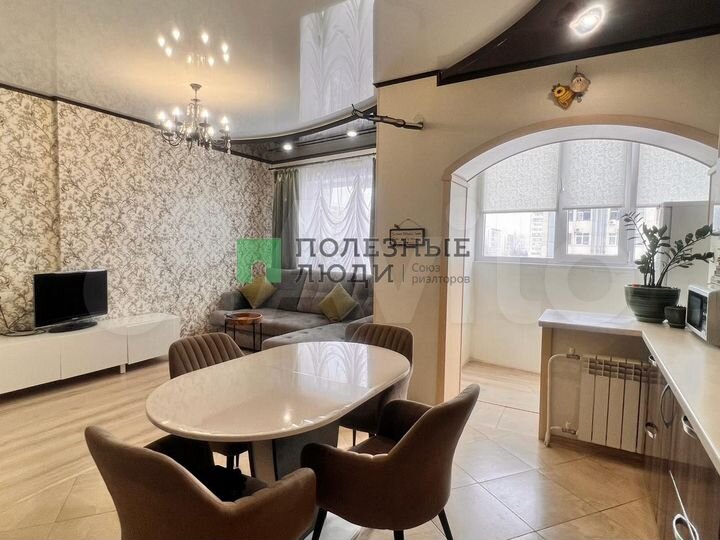 3-к. квартира, 76,4 м², 5/18 эт.