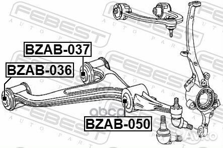 Сайлентблок нижн передн рычага mercedes benz E