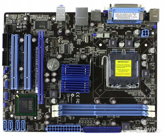 775 Сборка: P5G41T-M LX2/GB/LPT,Xeon X5450,6гб озу