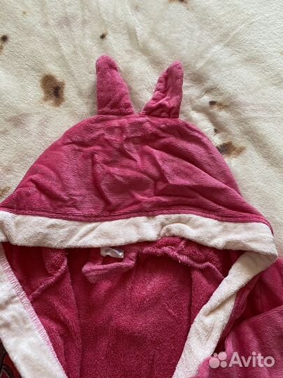 Халат махровый для девочки