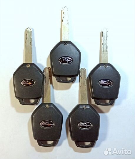 Ключи зажигания Subaru Forester / Б.У. 5 штук