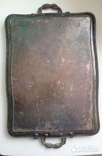 Поднос старинный А.Качъ