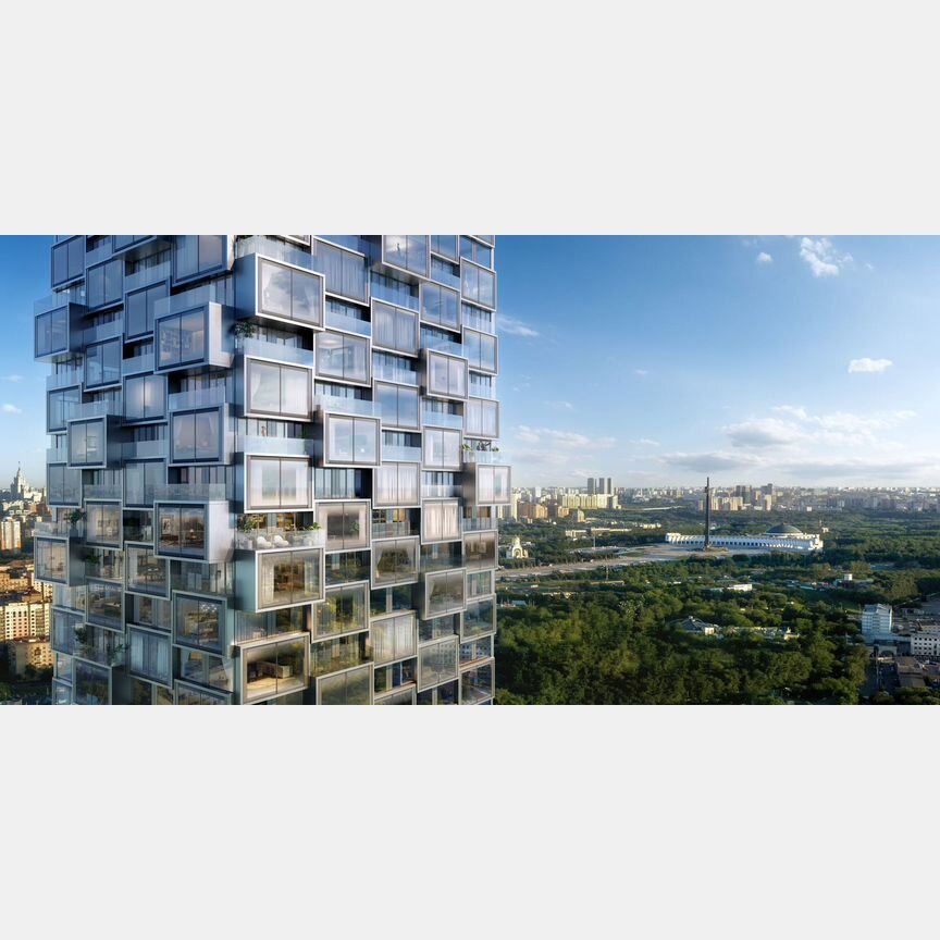 2-к. квартира, 67,3 м², 13/46 эт.