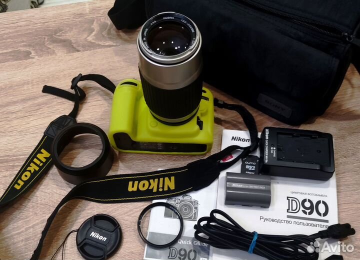 Nikon D90 + объектив cosina 100-300mm (super zoom)