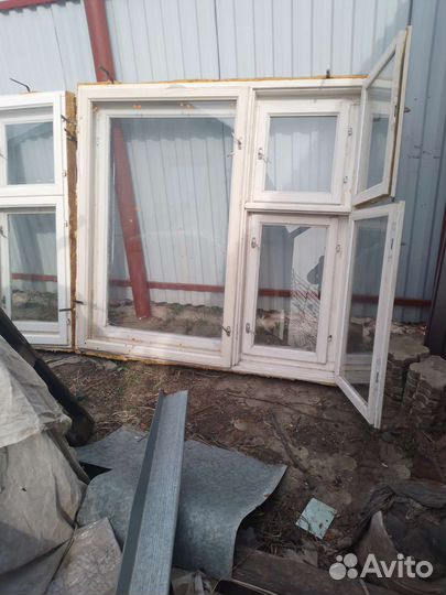 Деревянные окна б/у
