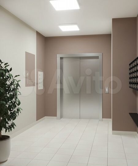 2-к. квартира, 51,9 м², 3/4 эт.