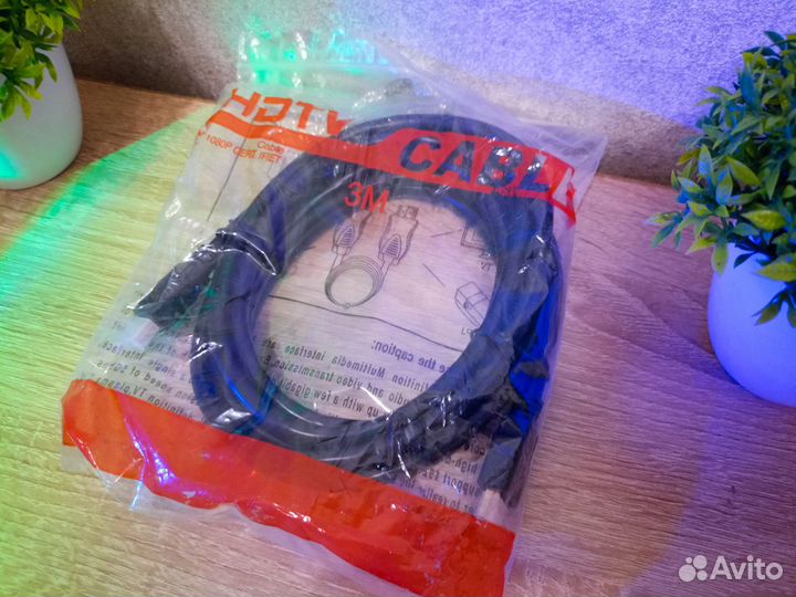 Кабель hdmi 3 метра