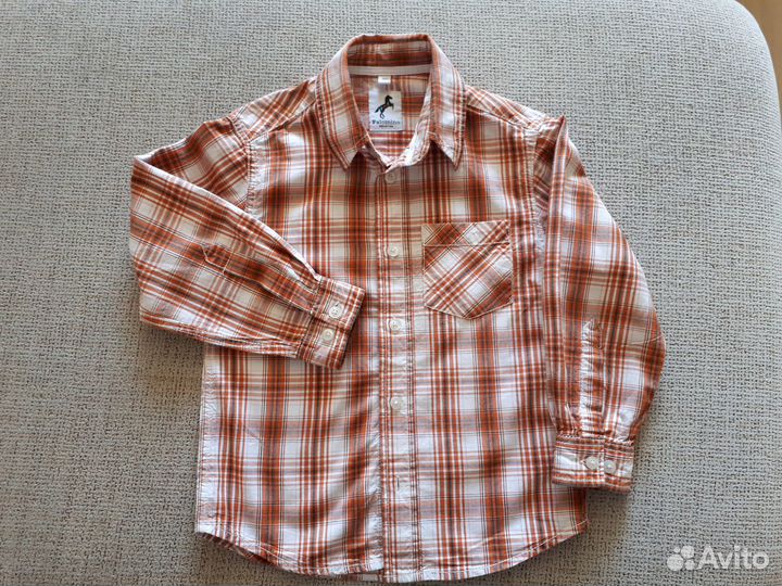Рубашки для мальчика 98-104-128 разные