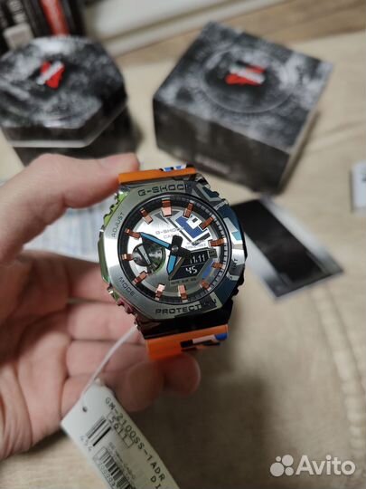 Новые часы Casio G-shock GM-2100SS-1A Оригинал