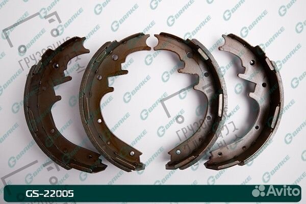 Тормозные колодки барабанные, gbrake (Япония) GS-2