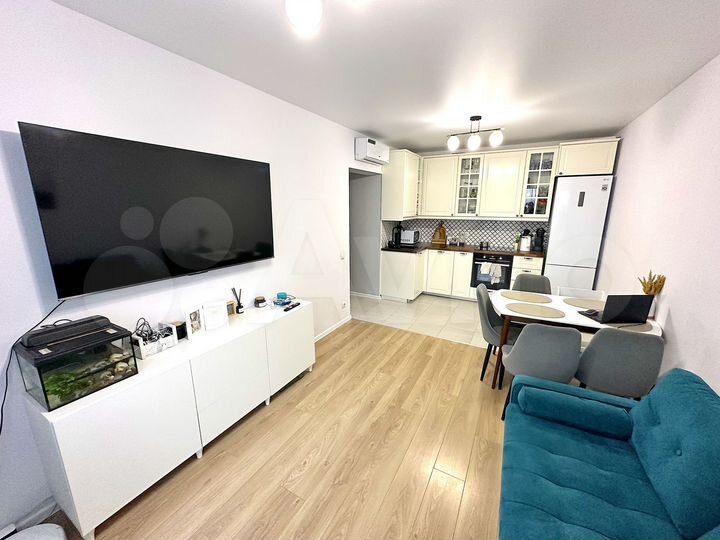 2-к. квартира, 53,1 м², 4/15 эт.