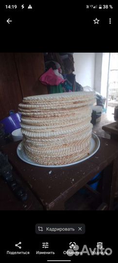 Вафельные коржи