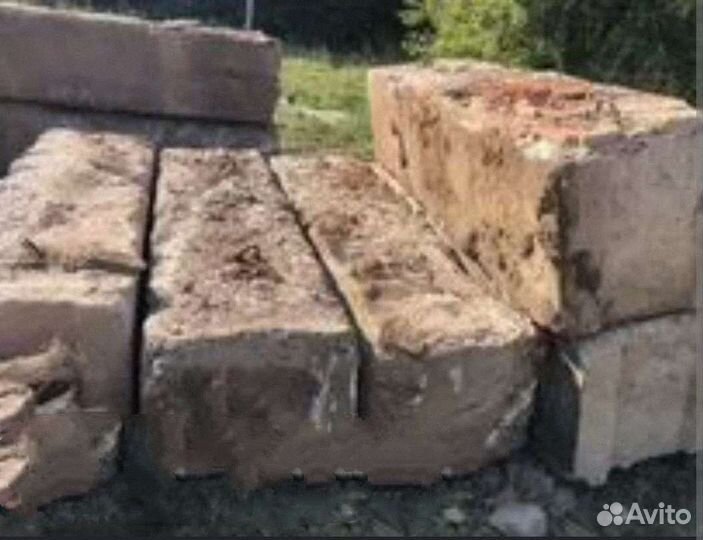 Фундаментные блоки фбс, кирпич