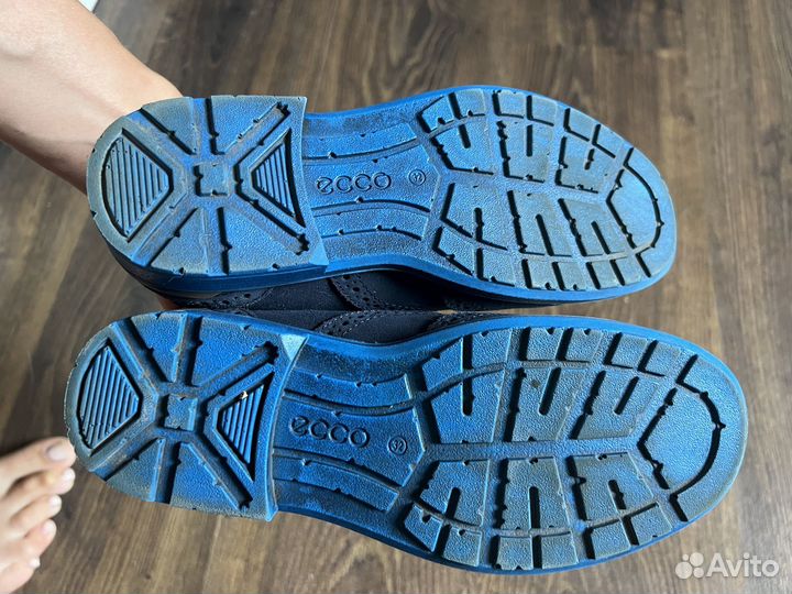 Туфли ботинки школьные ecco 32-й размер