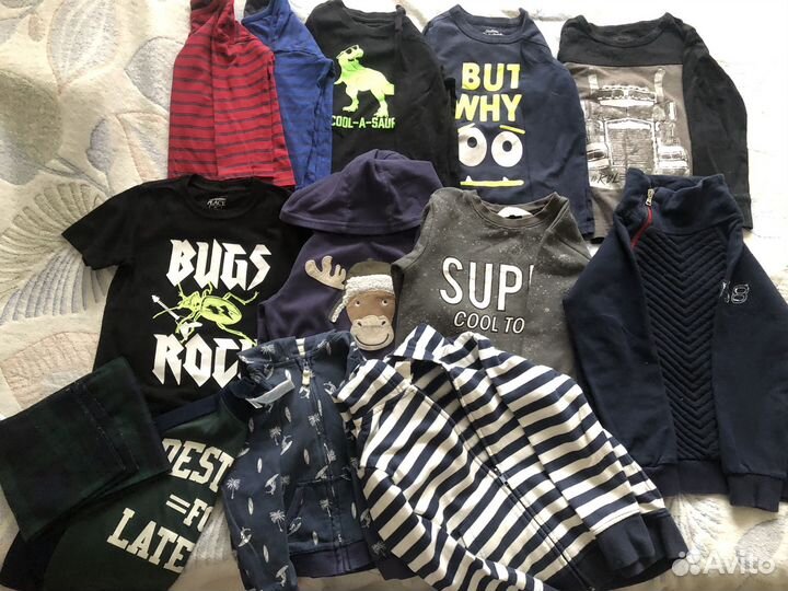 Вещи пакетом на мальчика 92 98
