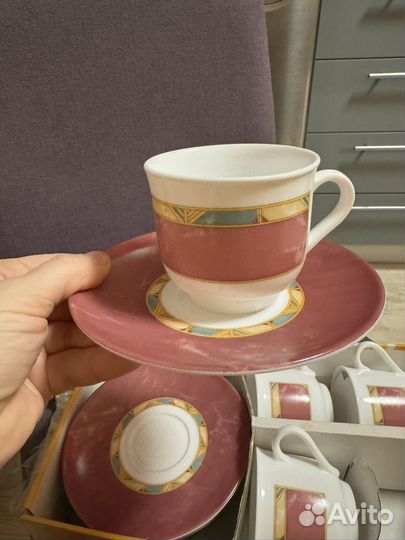 Luminarc pompei чайный набор, 6 персон