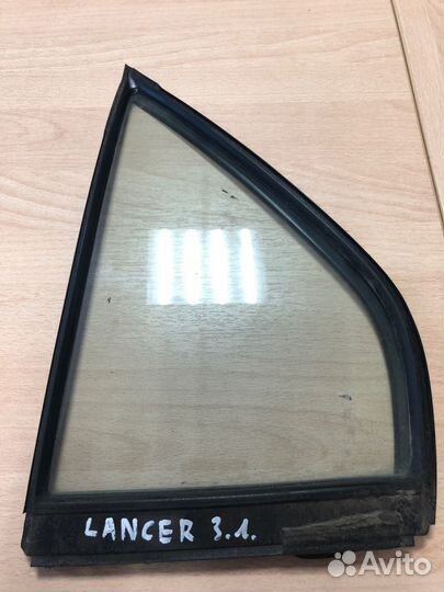 Стекло заднее заднее левое Mitsubishi Lancer 9