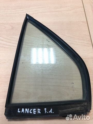 Стекло заднее заднее левое Mitsubishi Lancer 9