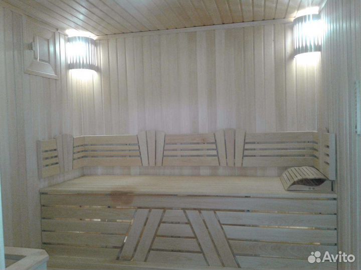 Сауна с теплым бассейном