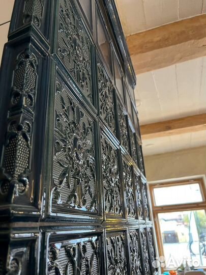 Комплект изразцов для отделки камина