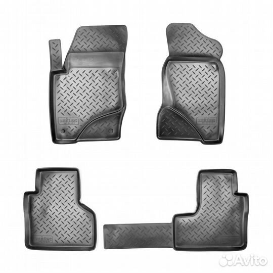 Коврики в салон полиуретан шевролет нива (2009)
