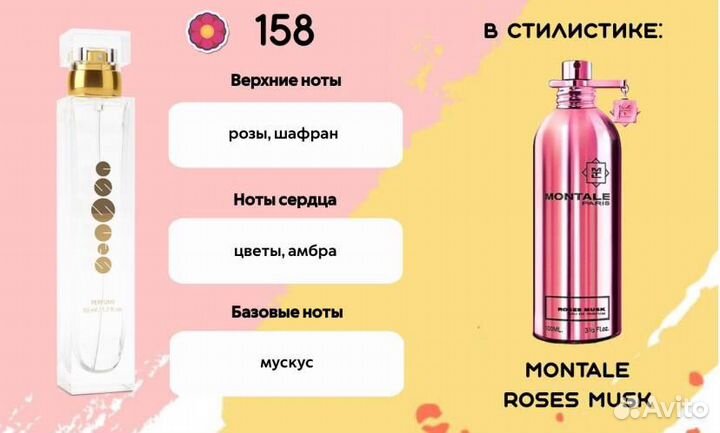 Новые духи Essens 107,141,158,159,029 037