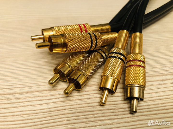 Межблочный кабель 2 rca на 2rca