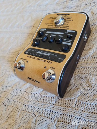 Процессор для акустической гитары zoom AC-2