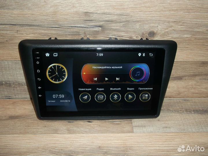 Магнитола Skoda Rapid Android GPS WiFi