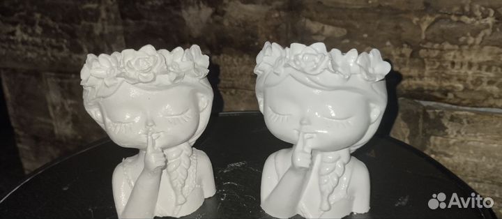 Кашпо девочки