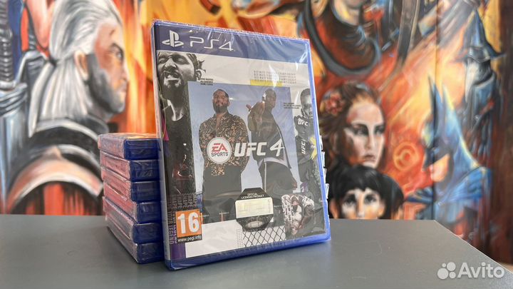 Ufc 4 ps4 (Новый)