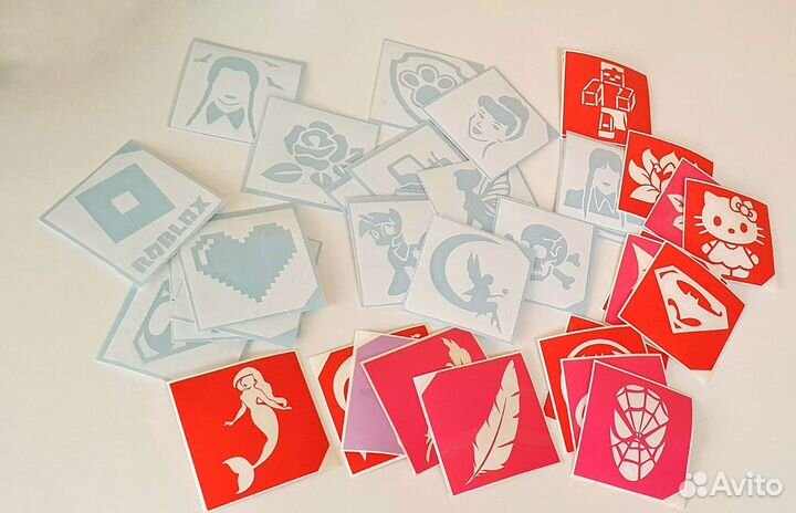 Трафареты для тату, мехенди